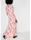Unconditional floral-print silk dress