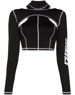 Holero cutout crop top
