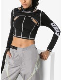 Holero cutout crop top