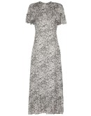 Bombette floral-print silk dress