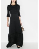 Gloria ruffle-detail maxi dress