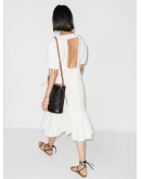 Kazumi open-back midi dress