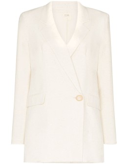 Hajime Tencel and line-blend blazer