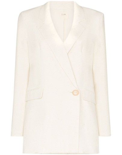 Hajime Tencel and line-blend blazer
