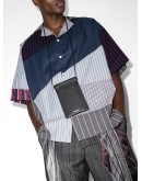 Fitzroy panelled short-sleeve shirt