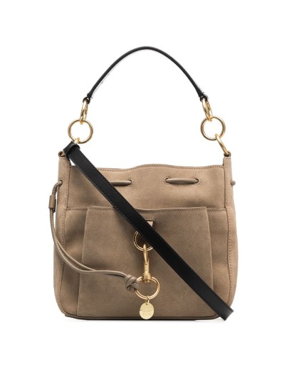 small Tony leather bucket bag