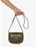 Hana croc-effect cross body bag