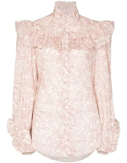 Frill Seeker ruffled shirt