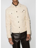 Neddle corduroy denim jacket