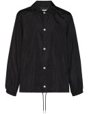 logo print windbreaker jacket