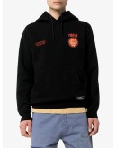 devil print hoodie