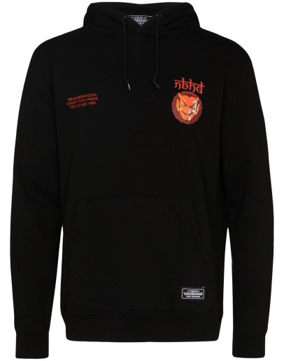devil print hoodie