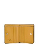 monogram square wallet