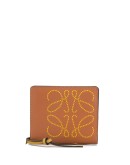 monogram square wallet