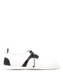 two-tone lace-up shoes