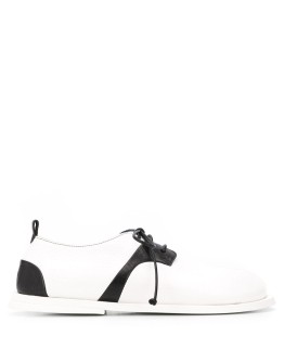 two-tone lace-up shoes