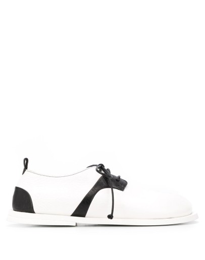 two-tone lace-up shoes