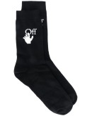 jacquard logo socks