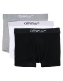 jacquard logo three-boxers set