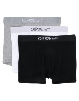 jacquard logo three-boxers set