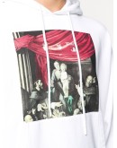 Caravaggio print hoodie