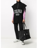 large logo-print tote bag