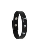 logo print bracelet