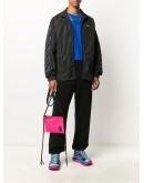 diagonal stripes zipped jacket