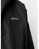 diagonal stripes zipped jacket