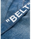 slim low crotch jeans