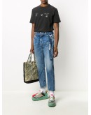 slim low crotch jeans