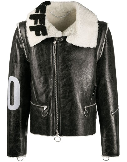 target shearling zip jacket