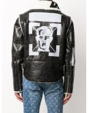 target shearling zip jacket