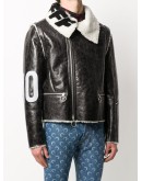target shearling zip jacket