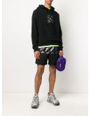 Workers logo-print hoodie