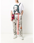Mona Lisa-print oversized T-shirt