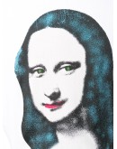 Mona Lisa-print oversized T-shirt