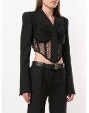 tailored corset jacket