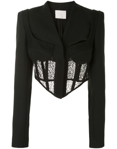 tailored corset jacket