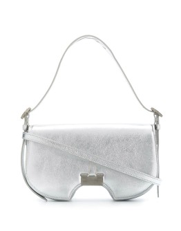 Swiss flap shoulder bag