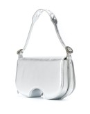Swiss flap shoulder bag