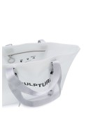 SMALL COMMERCIAL TOTE WHITE BLACK