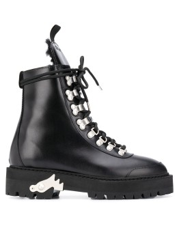 ankle-high hiking boots
