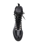 ankle-high hiking boots