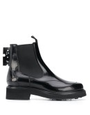 logo patch Chelsea boots