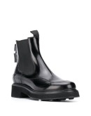 logo patch Chelsea boots