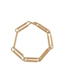paper clip metal bracelet