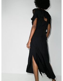 cutout midi dress