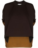 two-tone blouse