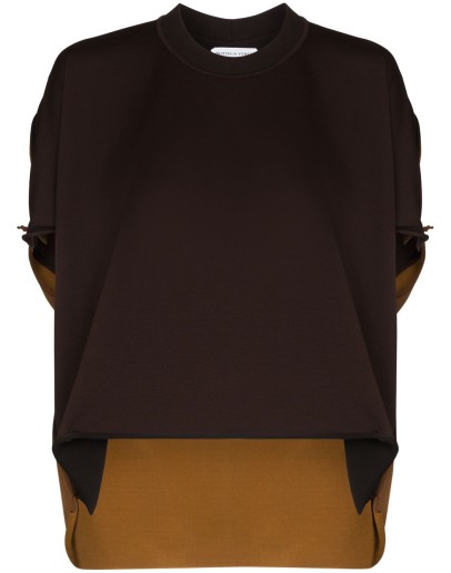 two-tone blouse